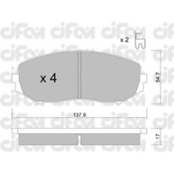 CIFAM                                                822-766-0, Nenurodytas gamintojas, 822-766-0, auto detalė
