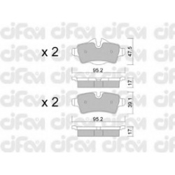 CIFAM                                                822-769-0, Nenurodytas gamintojas, 822-769-0, auto detalė