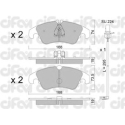 CIFAM                                                822-775-0K, Nenurodytas gamintojas, 822-775-0K, auto detalė
