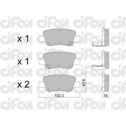 CIFAM                                                822-796-0, Nenurodytas gamintojas, 822-796-0, auto detalė