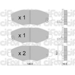 CIFAM                                                822-798-0, Nenurodytas gamintojas, 822-798-0, auto detalė