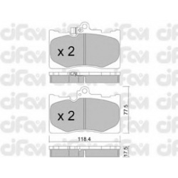 CIFAM                                                822-799-0, Nenurodytas gamintojas, 822-799-0, auto detalė