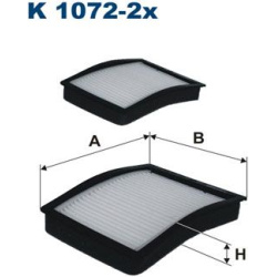 filtras, salono oras
                                FILTRON                                                K1072-2X, Nenurod