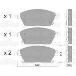 CIFAM                                                822-839-0, Nenurodytas gamintojas, 822-839-0, auto detalė