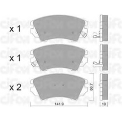 CIFAM                                                822-842-0, Nenurodytas gamintojas, 822-842-0, auto detalė