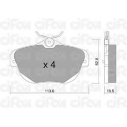 CIFAM                                                822-856-0, Nenurodytas gamintojas, 822-856-0, auto detalė