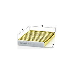 filtras, salono oras FreciousPlus
                                MANN-FILTER                                                