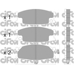 CIFAM                                                822-909-0, Nenurodytas gamintojas, 822-909-0, auto detalė