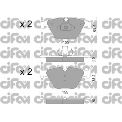 CIFAM                                                822-918-0, Nenurodytas gamintojas, 822-918-0, auto detalė