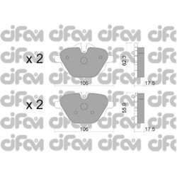 CIFAM                                                822-920-0, Nenurodytas gamintojas, 822-920-0, auto detalė