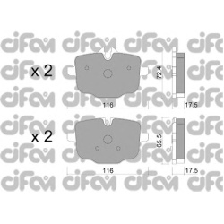 CIFAM                                                822-921-0, Nenurodytas gamintojas, 822-921-0, auto detalė