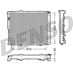 Aušinimo radiatorius
                                DENSO                                                DRM17033, DENSO, D