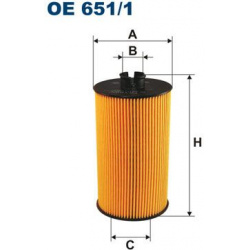 alyvos filtras
                                FILTRON                                                OE651/1, Nenurodytas ga