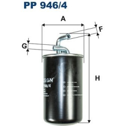 kuro filtras
                                FILTRON                                                PP946/4, Nenurodytas gami