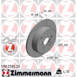 stabdžių diskas (1vnt) COAT Z
                                ZIMMERMANN                                                590