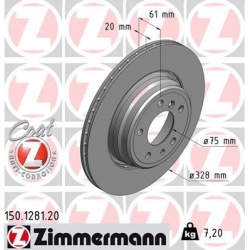 stabdžių diskas (1vnt) COAT Z
                                ZIMMERMANN                                                150