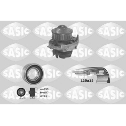 vandens siurblio ir paskirstymo diržo komplektas
SASIC 390601