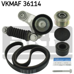 V formos rumbuotas diržas, komplektas
SKF VKM