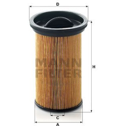 kuro filtras
MANN-FILTER PU742, MANN-FILTER, P