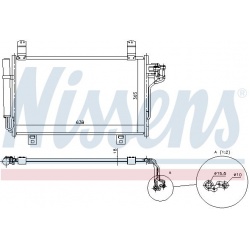 kondensatorius, oro kondicionierius ** FIRST FIT **
                                NISSENS                                  