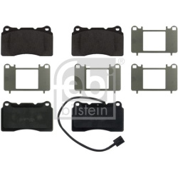 stabdžių trinkelių rinkinys, diskinis stabdys
                                FEBI BILSTEIN                               