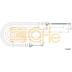 trosas, stovėjimo stabdys
COFLE 10.6894, Nenu