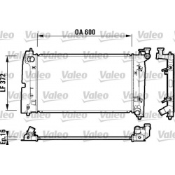 Aušinimo radiatorius
VALEO 734200, VALEO, 734