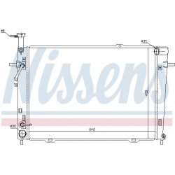 Aušinimo radiatorius
                                NISSENS                                67479, NISSENS, 67479, auto deta