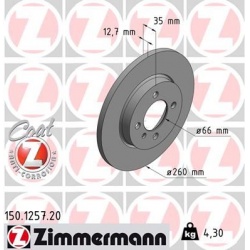 stabdžių diskas (1vnt) COAT Z
                                ZIMMERMANN                                                150