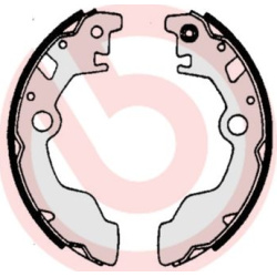 stabdžių trinkelių komplektas ESSENTIAL LINE
                                BREMBO                                       