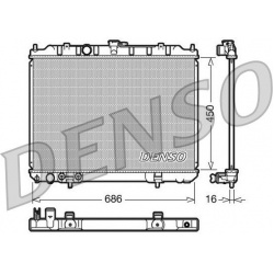 Aušinimo radiatorius
                                DENSO                                                DRM46005, DENSO, D