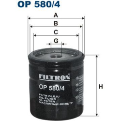 alyvos filtras
                                FILTRON                                                OP580/4, Nenurodytas ga