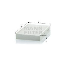 filtras, salono oras
                                MANN-FILTER                                                CU1629, MANN-