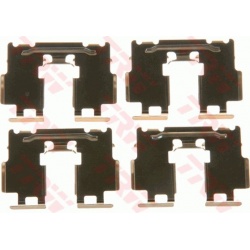 priedų komplektas, diskinių stabdžių trinkelės
TRW