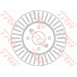 stabdžių diskas (1vnt)
                                TRW                                                DF6198, TRW, DF61