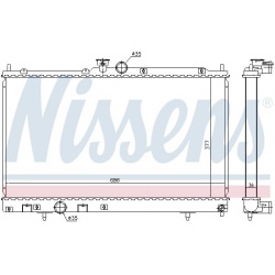 Aušinimo radiatorius
                                NISSENS                                628956, NISSENS, 628956, auto de