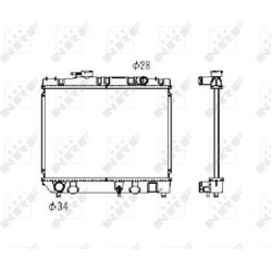 radiatorius, variklio aušinimas
                                NRF                                                506709, N