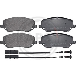 stabdžių trinkelių rinkinys, diskinis stabdys
                                A.B.S.                                      