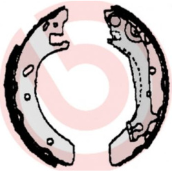 stabdžių trinkelių komplektas ESSENTIAL LINE
                                BREMBO                                       