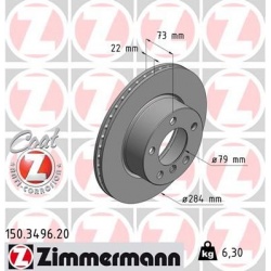 stabdžių diskas (1vnt) COAT Z
                                ZIMMERMANN                                                150