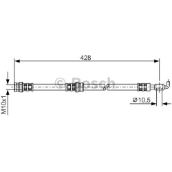 stabdžių žarnelė
                                BOSCH                                1987476166, BOSCH, 1987476166, auto