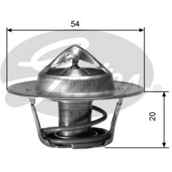 termostatas, aušinimo skystis
                                GATES                                                TH00182G3