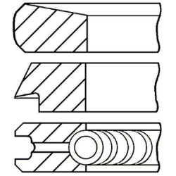 stūmoklio žiedų komplektas
                                GOETZE ENGINE                                                08