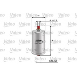 kuro filtras
                                VALEO                                                587205, VALEO, 587205, auto
