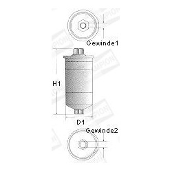 kuro filtras
                                CHAMPION                                                L210/606, CHAMPION, L210