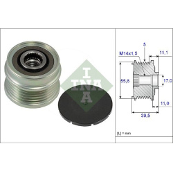 laisvos eigos sankaba, kint. sr. generatorius
                                INA                                            