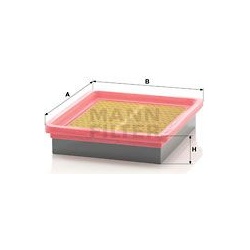 Filtras oro
                                MANN-FILTER                                                C2477, MANN-FILTER, C2