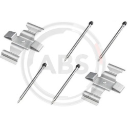 priedų komplektas, diskinių stabdžių trinkelės
                                A.B.S.                                   