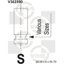 Vožtuvas įsiurbimo
                                BGA                                                V162390, BGA, V162390
