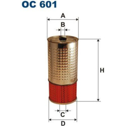 alyvos filtras
                                FILTRON                                                OC601, Nenurodytas gami